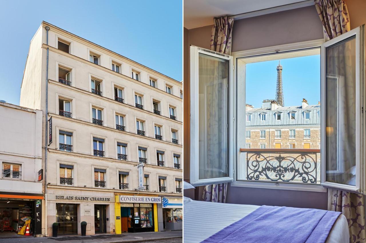 Hotel Le Relais Saint Charles Paříž Exteriér fotografie